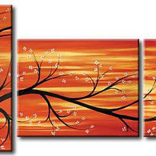 Схема вышивки «триптих»