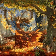 Схема вышивки «Сказочная фея»