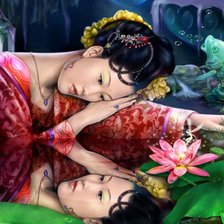 Схема вышивки «Япония»