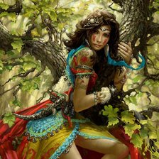 Схема вышивки «Разбойник»