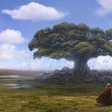 Схема вышивки «Путник»