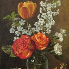 Схема вышивки «букет»