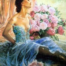 Схема вышивки «Женские образы»