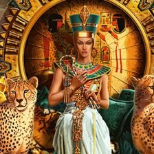 Схема вышивки «Клеопатра»