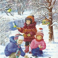 Схема вышивки «наши детки»