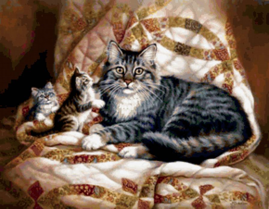 радость материнства - кошки - предпросмотр