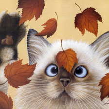 Схема вышивки «осень»