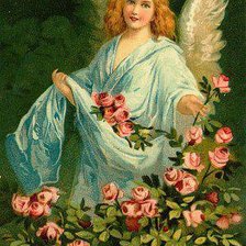 Схема вышивки «серия "ангелы"»