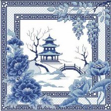 Схема вышивки «подушка»