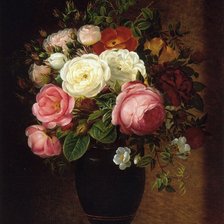 Схема вышивки «цветы»