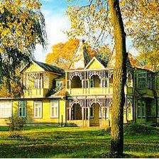 Схема вышивки «домик 1245»