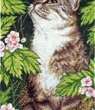 Схема вышивки «наблюдатель»