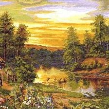 летний вечер