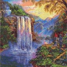 Схема вышивки «сказочная страна»