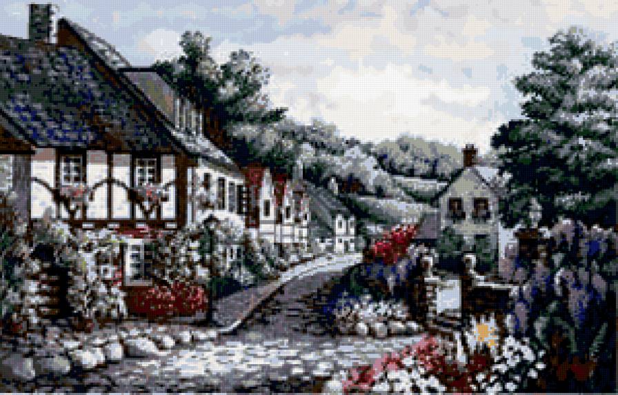 мемориальная аллея - природа, дом - предпросмотр