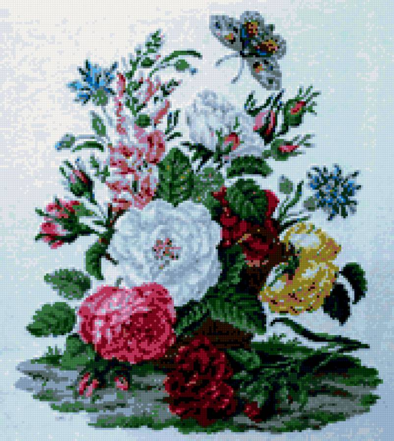 букет1 - цветы - предпросмотр