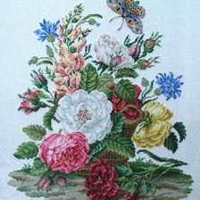 Схема вышивки «букет1»