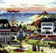 Схема вышивки «уютное укрытие»