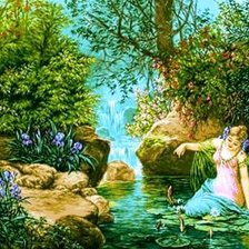 Схема вышивки «природа»