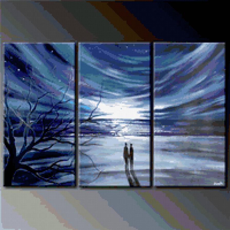 серия"триптих" - люди, триптих - предпросмотр