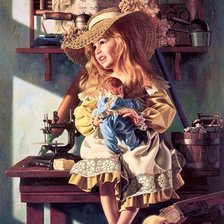 Схема вышивки «картина»