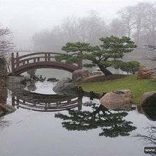 Схема вышивки «Сад камней»