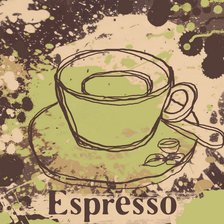 Схема вышивки «эспрессо»