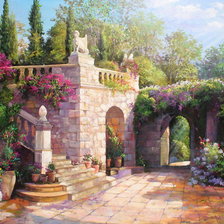 Схема вышивки «картина»