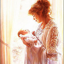 Схема вышивки «материнство»