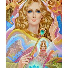 Схема вышивки «фортуна - богиня изобилия»