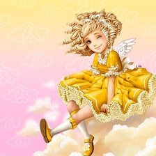 Схема вышивки «Девочка.»