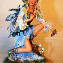 Схема вышивки «Цветочная фея 4»