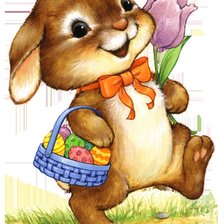 Схема вышивки «ЗАЙКА»