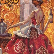 Схема вышивки «Эффектные женщины в роскошных местах»