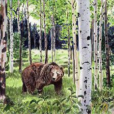 Схема вышивки «мишка»