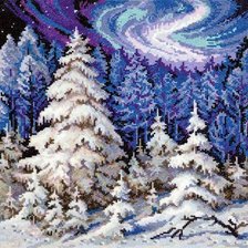 Схема вышивки «лесные красавицы»