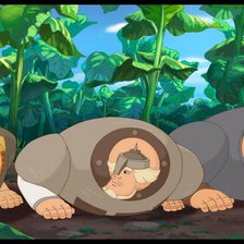 Схема вышивки «богатыри»