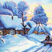 Схема вышивки «мороз  и солнце»