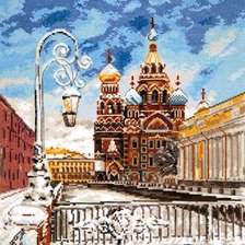 Схема вышивки «канал грибоедова»