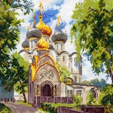 Схема вышивки «новодивичий монастырь»