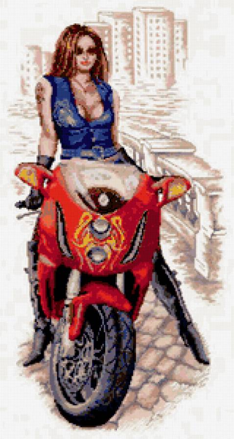 байкер - предпросмотр