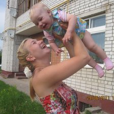 Схема вышивки «c дочей»