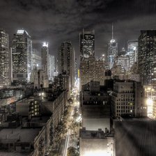 Схема вышивки «город»