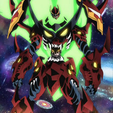 Схема вышивки «Gurren Lagann»