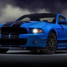 Схема вышивки «мустанг»