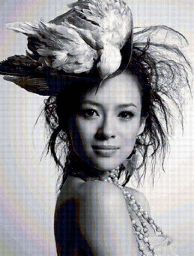 Девушка. - шляпа, девушки - предпросмотр