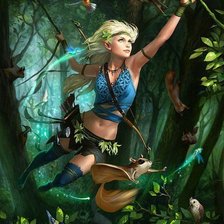 Схема вышивки «Амазонка»