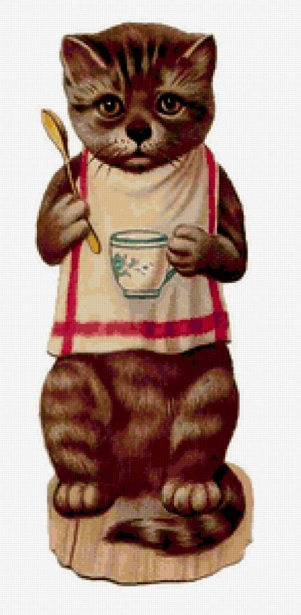 Милый котик - кот - предпросмотр