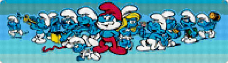 смурфики - предпросмотр