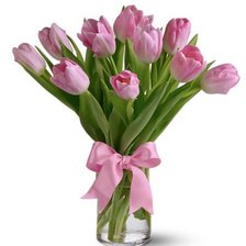 Схема вышивки «тюльпаны»